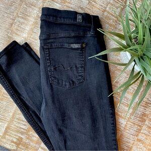 🎉HP🎉 7FAM Black Skinny Jeans